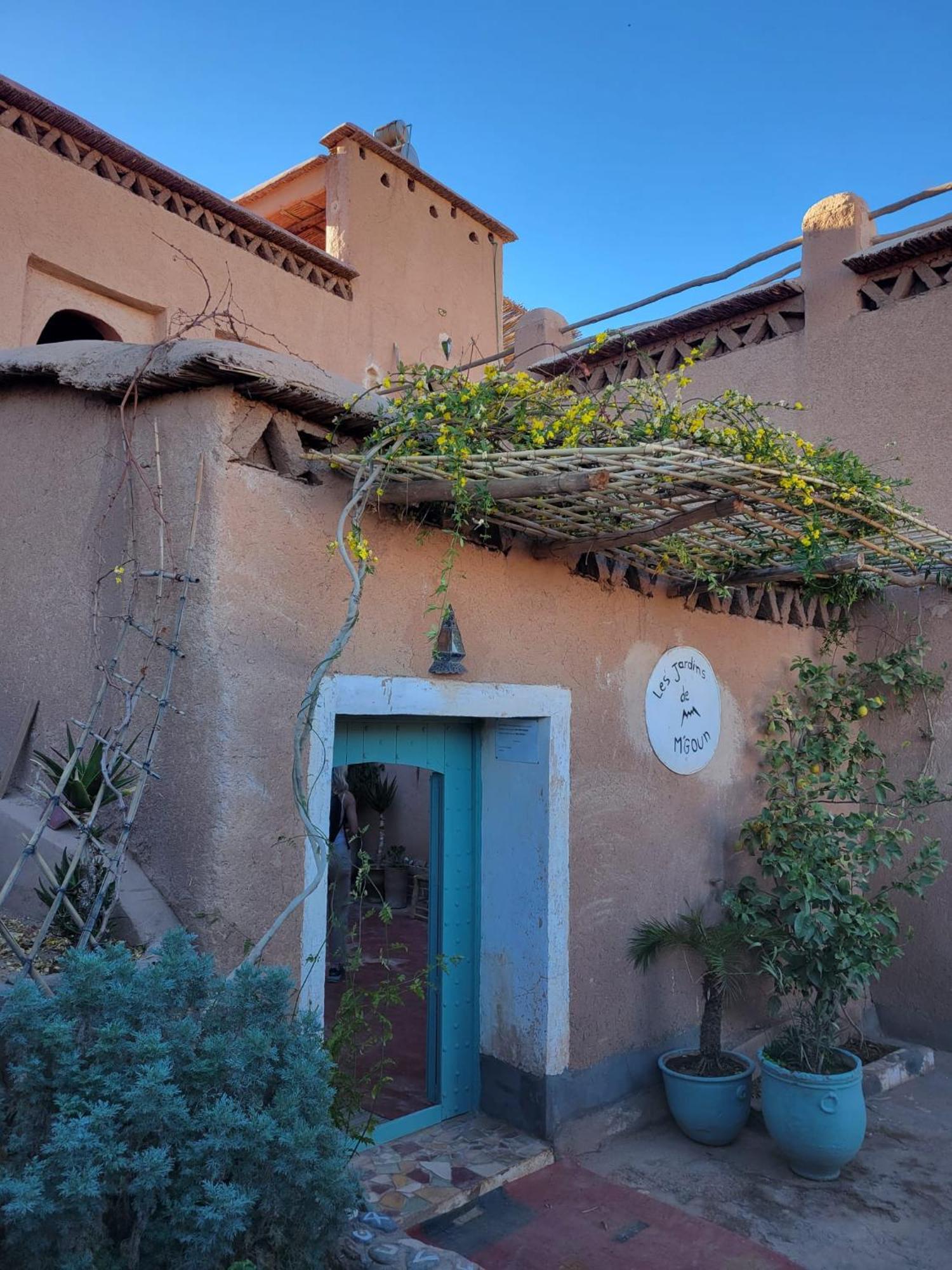 Kelaat-M'Gouna Les Jardins Du M'Goun Bed & Breakfast エクステリア 写真